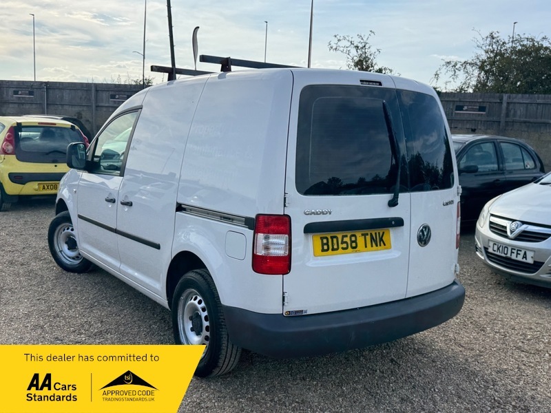 Volkswagen Caddy C20 Swb Van 104Tdi White #3