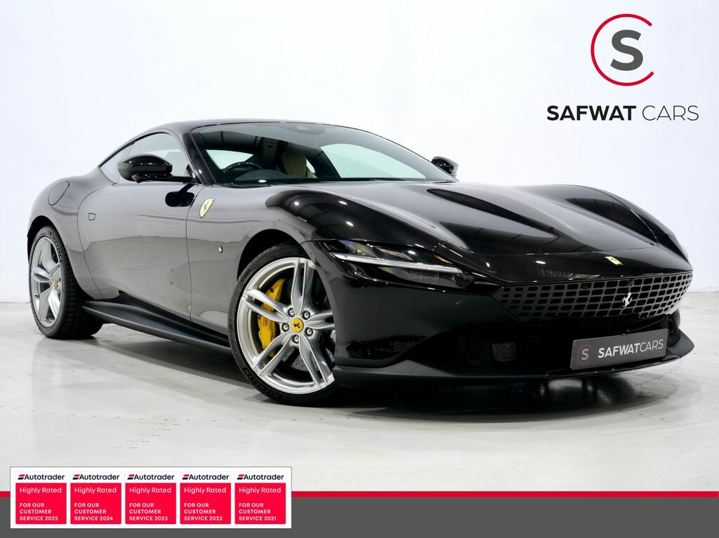 Ferrari Roma 2021 3.8T V8 Coupe F1 Dct Euro 6 Ss Black