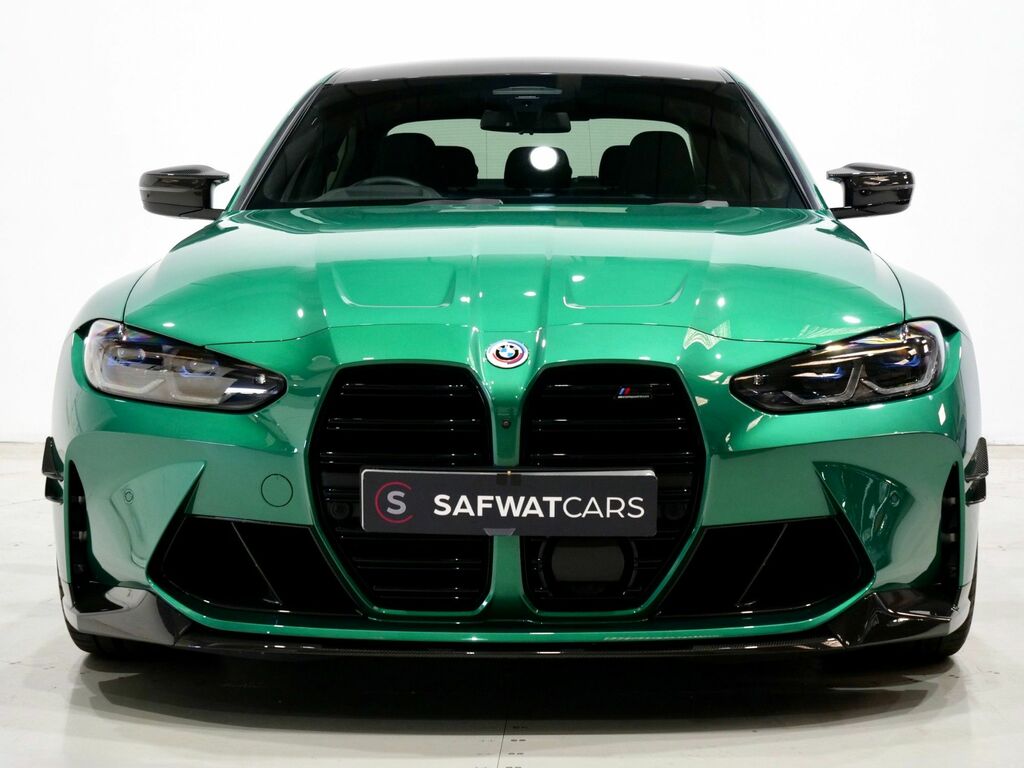BMW M3 2021 3.0 Biturbo Competition Saloon Ste Green #4