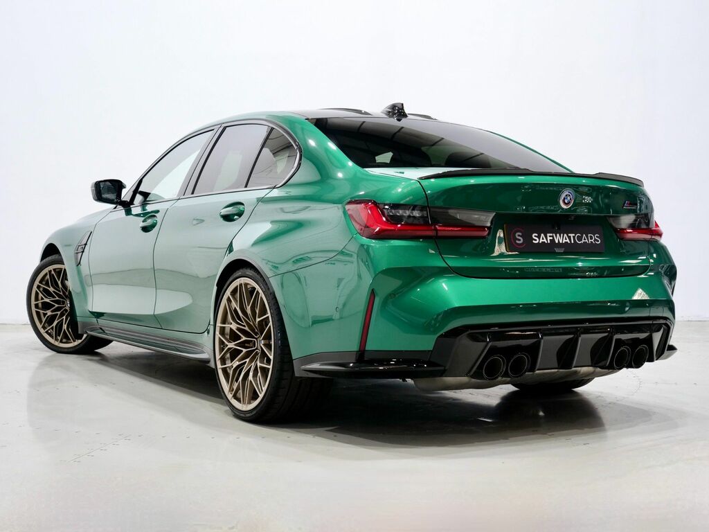 BMW M3 2021 3.0 Biturbo Competition Saloon Ste Green #2