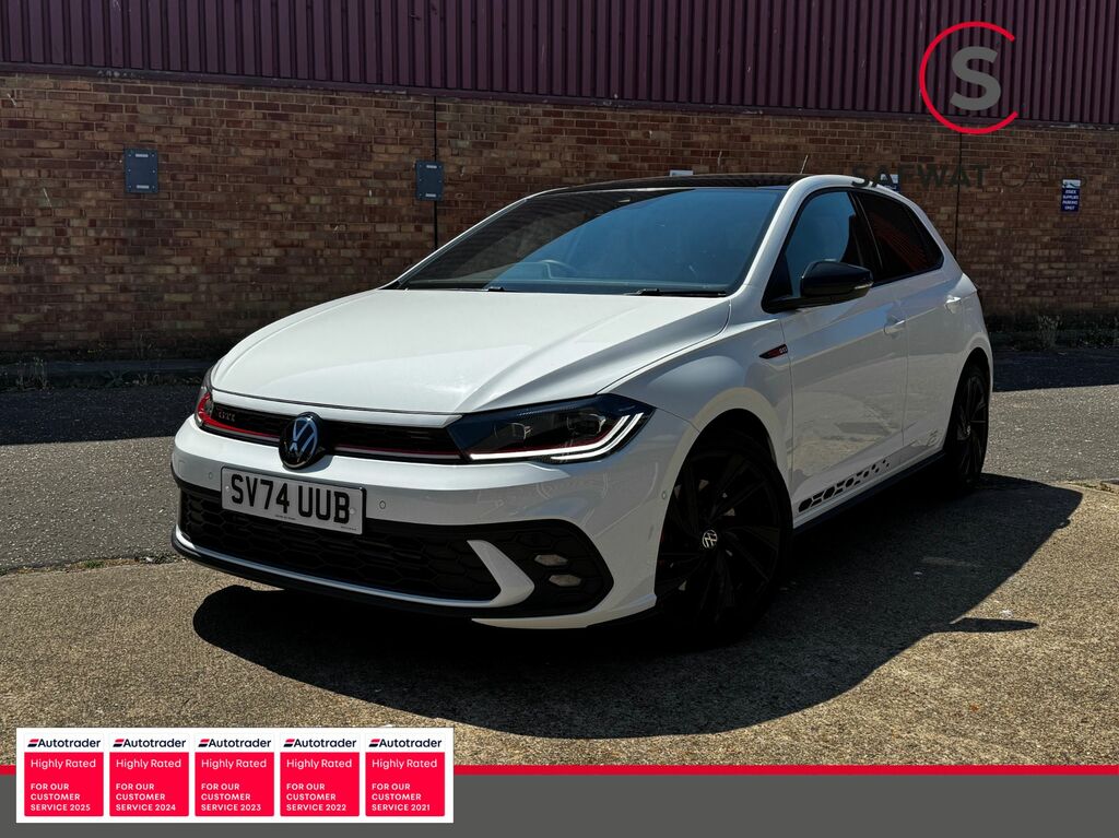 Volkswagen Polo 2024 2.0 Tsi Gti Edition 25 Hatchback D White
