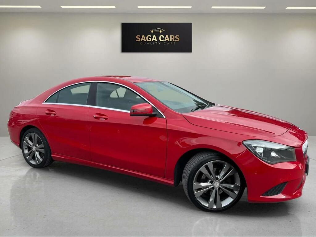 Mercedes-Benz CLA Class 2.1 Cla220 Cdi Sport Coupe 7G-dct Euro 6 Ss CF63UBM Red #2
