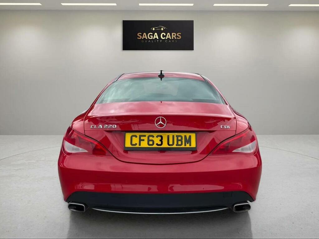 Mercedes-Benz CLA Class 2.1 Cla220 Cdi Sport Coupe 7G-dct Euro 6 Ss CF63UBM Red #6