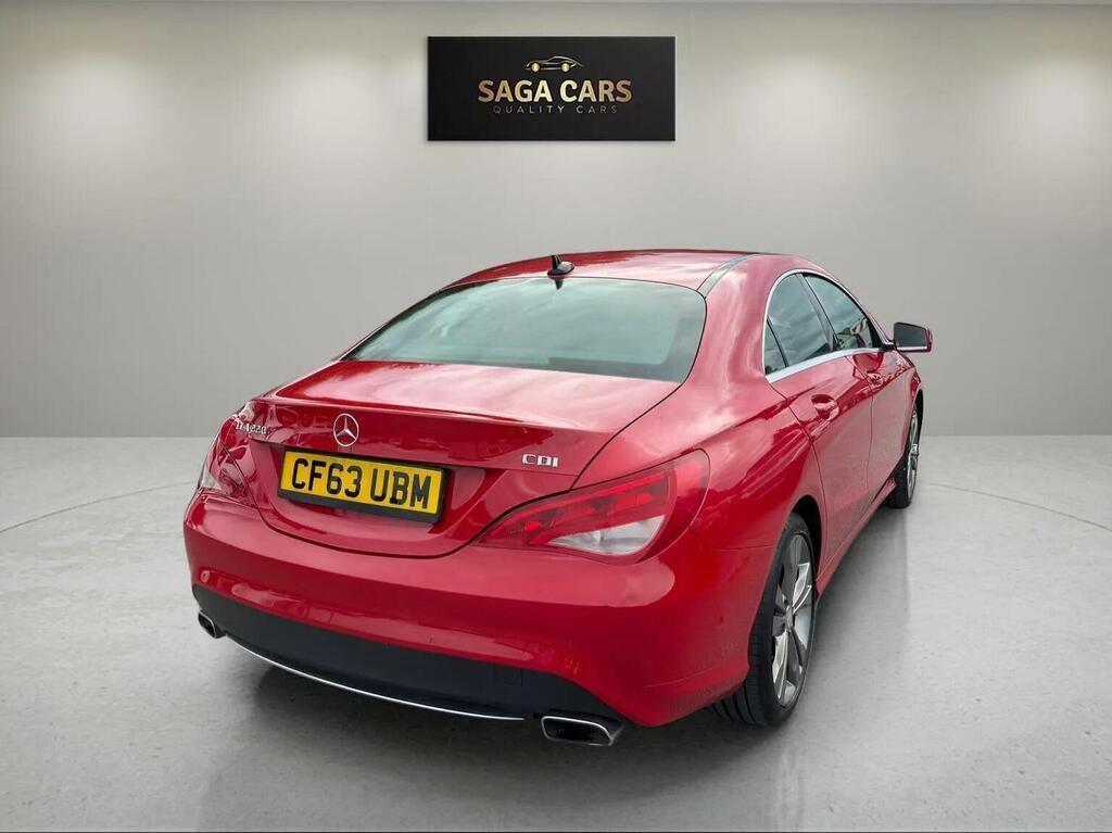 Mercedes-Benz CLA Class 2.1 Cla220 Cdi Sport Coupe 7G-dct Euro 6 Ss CF63UBM Red #5