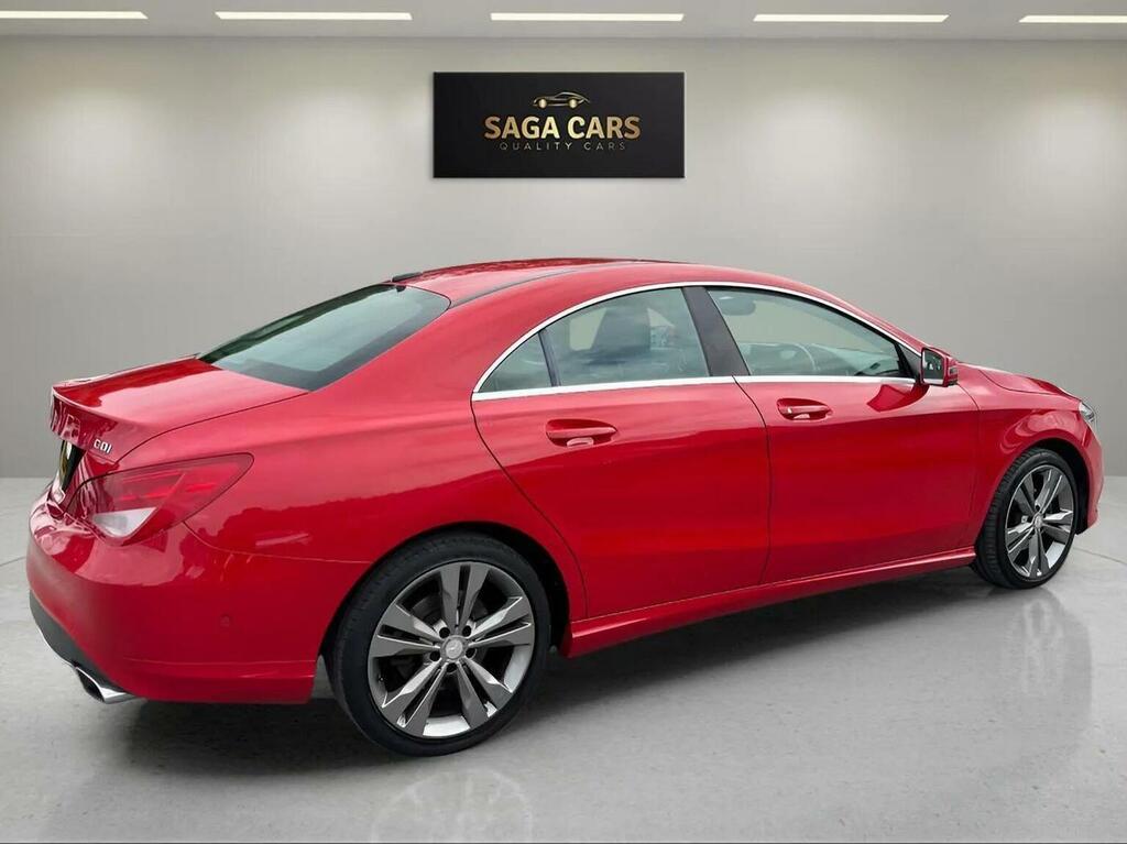 Mercedes-Benz CLA Class 2.1 Cla220 Cdi Sport Coupe 7G-dct Euro 6 Ss CF63UBM Red #4