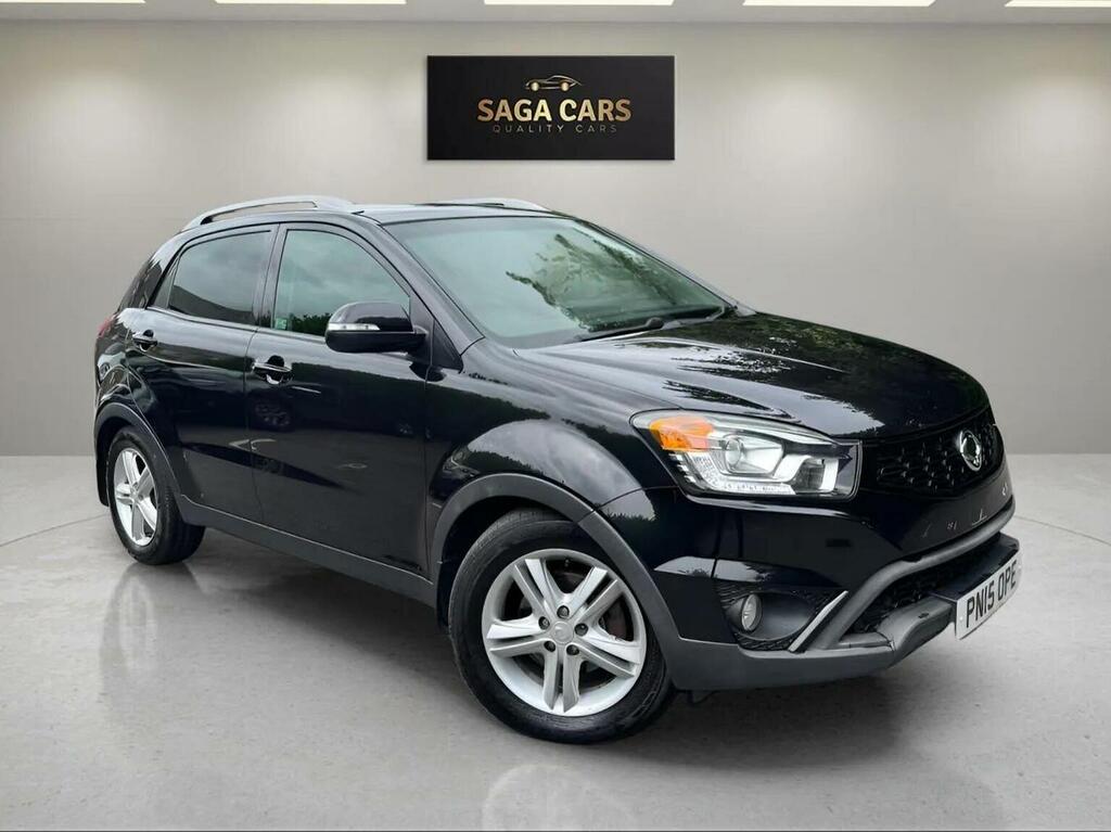 SsangYong Korando 2.0D Elx4 T-tronic 4Wd Euro 5 201515 Black #2