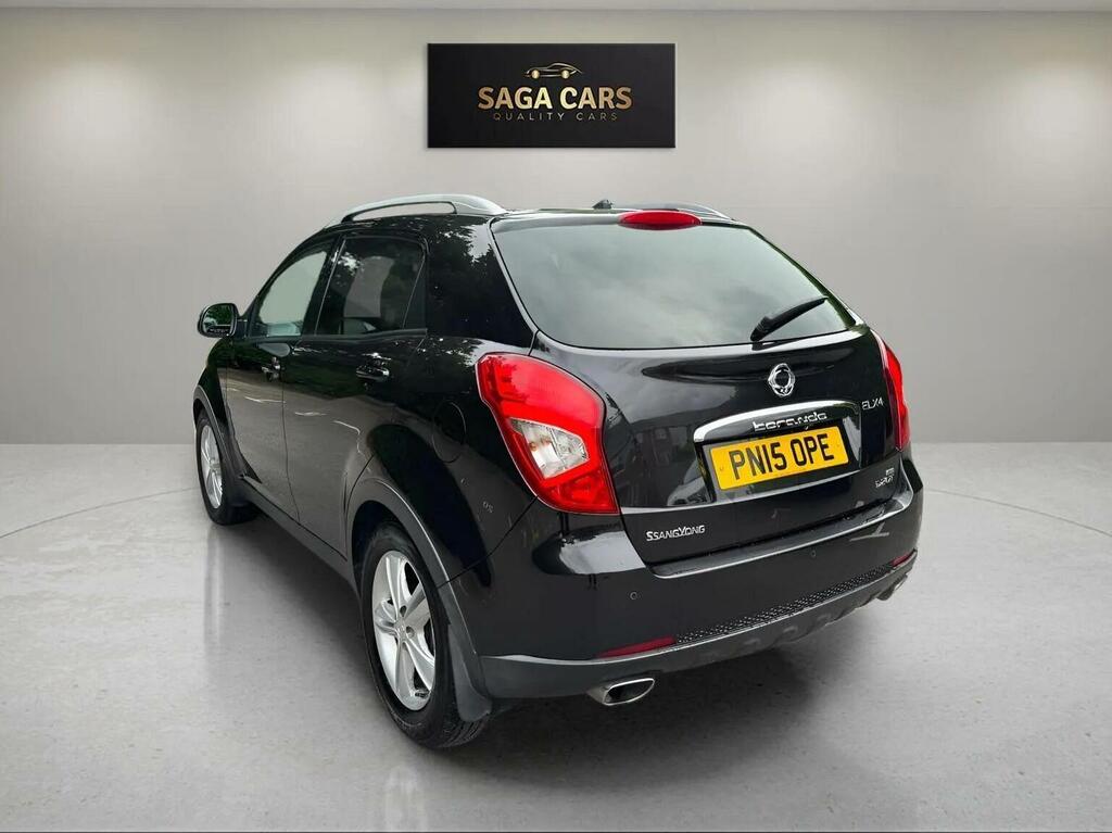 SsangYong Korando 2.0D Elx4 4Wd Euro 5 Black #7