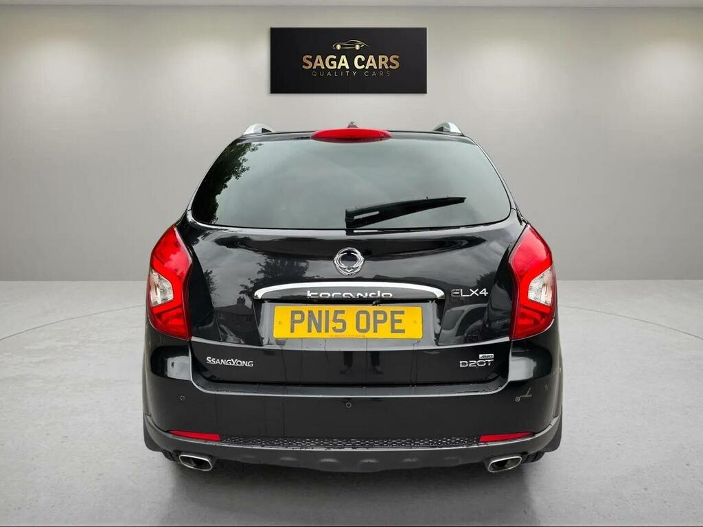 SsangYong Korando 2.0D Elx4 T-tronic 4Wd Euro 5 201515 Black #6
