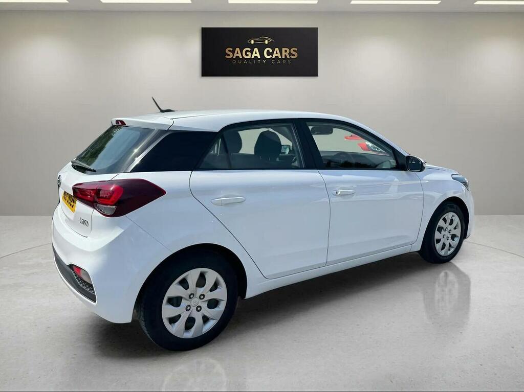 Hyundai I20 1.2 S Connect Euro 6 Ss White #4