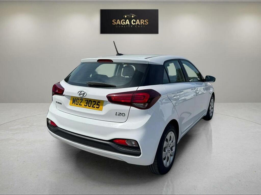Hyundai I20 1.2 S Connect Euro 6 Ss White #5