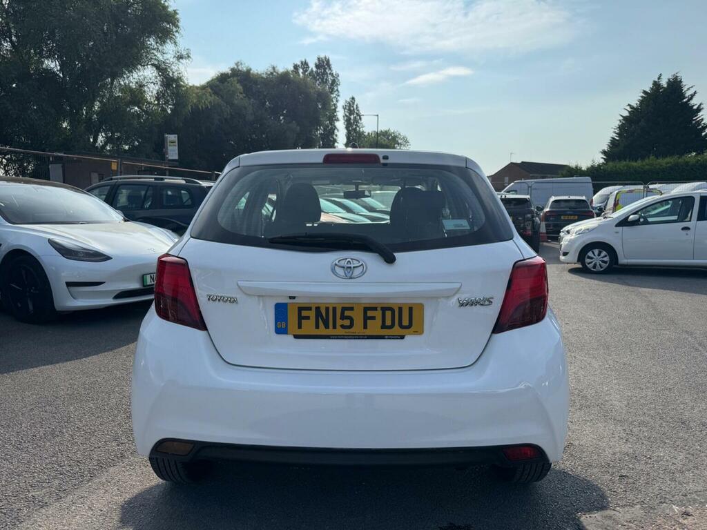 Toyota Yaris 1.33 Dual Vvt-i Icon Euro 5 Euro 5 White #6