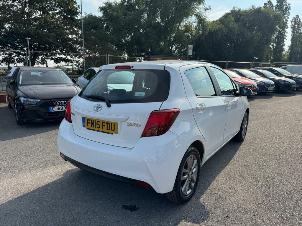 Toyota Yaris 1.33 Dual Vvt-i Icon Euro 5 Euro 5 White #5
