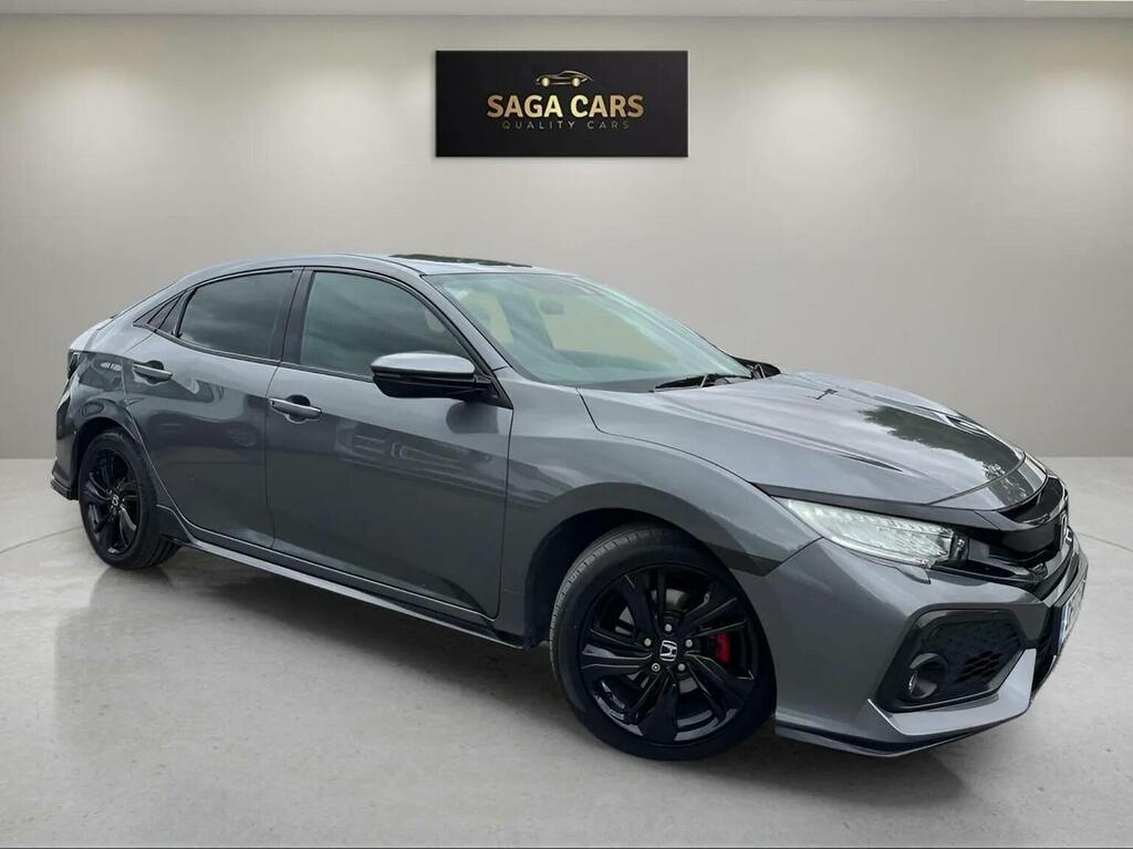 Honda Civic 1.5 Vtec Turbo Sport Euro 6 Ss 201717 Grey #2