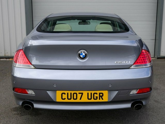 BMW 6 Series Gran Coupe 4.8 650I V8 Sport Coupe Euro 4 36 Silver #7