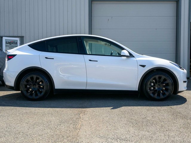 Tesla Model Y 2022 Dual Motor Long Range Suv AF22CXN White #5
