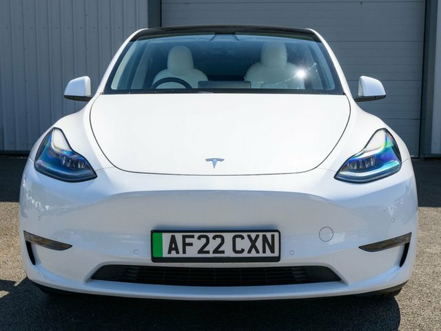 Tesla Model Y 2022 Dual Motor Long Range Suv AF22CXN White #4