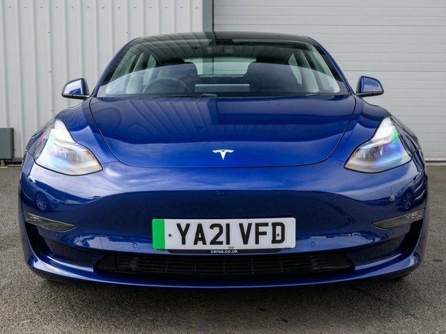 Tesla Model 3 2021 Dual Motor Long Range Saloon A Blue #4