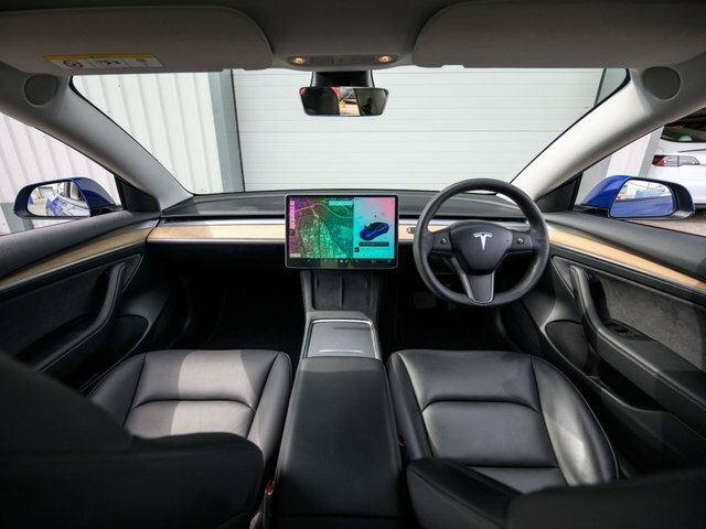 Tesla Model 3 2021 Dual Motor Long Range Saloon A Blue #3