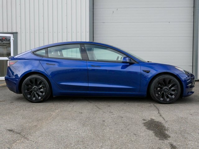 Tesla Model 3 2021 Dual Motor Long Range Saloon A Blue #5