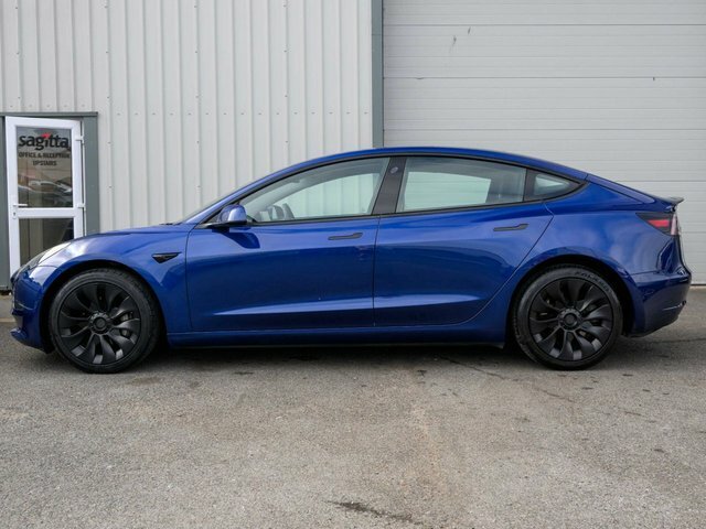 Tesla Model 3 2021 Dual Motor Long Range Saloon A Blue #6