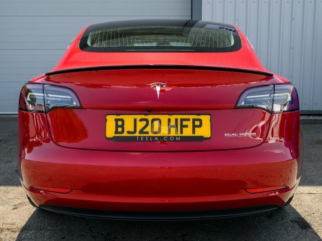 Tesla Model 3 2020 Dual Motor Performance Saloon Red #6