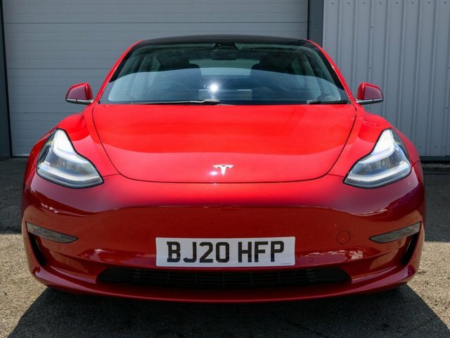 Tesla Model 3 2020 Dual Motor Performance Saloon Red #2