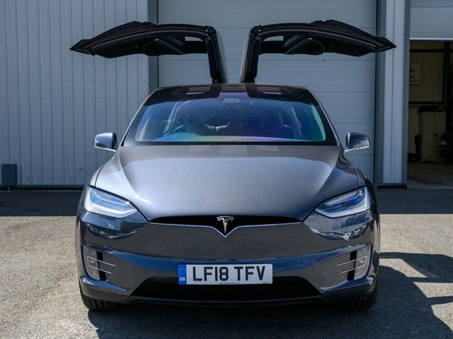 Tesla Model X 2018 P100dl Dual Motor Suv 4Wd Grey #2