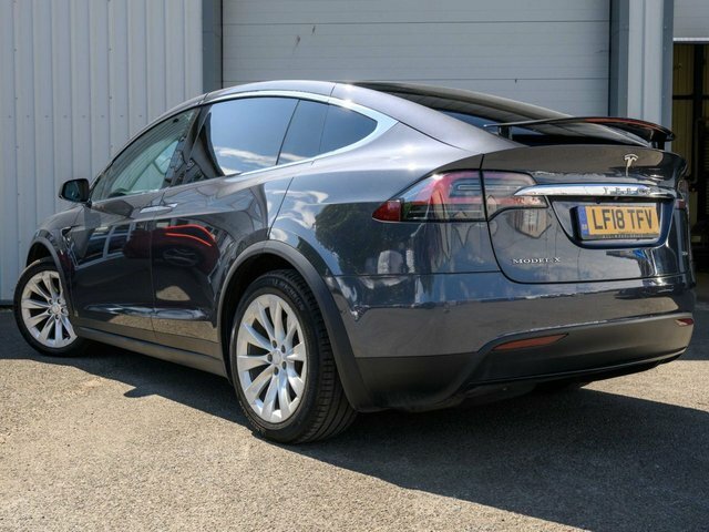 Tesla Model X 2018 P100dl Dual Motor Suv 4Wd Grey #7