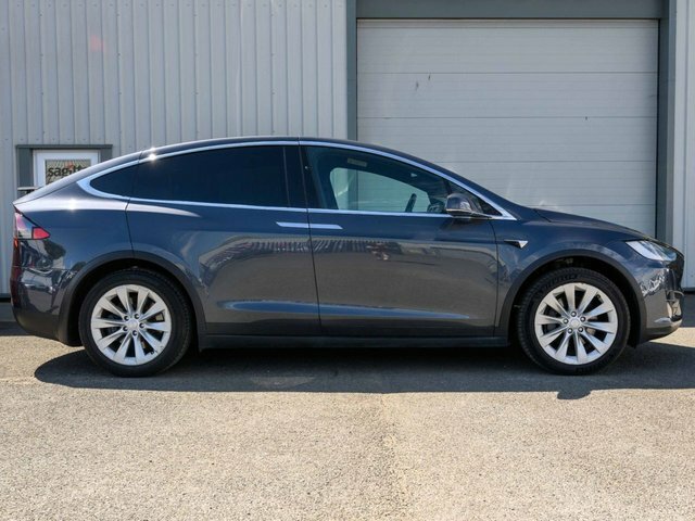 Tesla Model X 2018 P100dl Dual Motor Suv 4Wd Grey #5