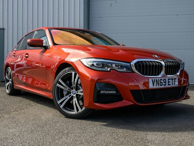 BMW 3 Series 2019 2.0 330E 12Kwh M Sport Saloon Plug Orange