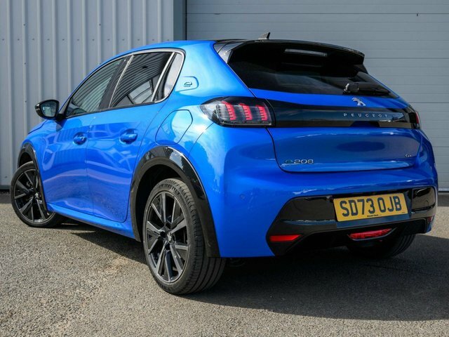 Peugeot e-208 2023 50Kwh Gt Hatchback 7.4Kw C Blue #2