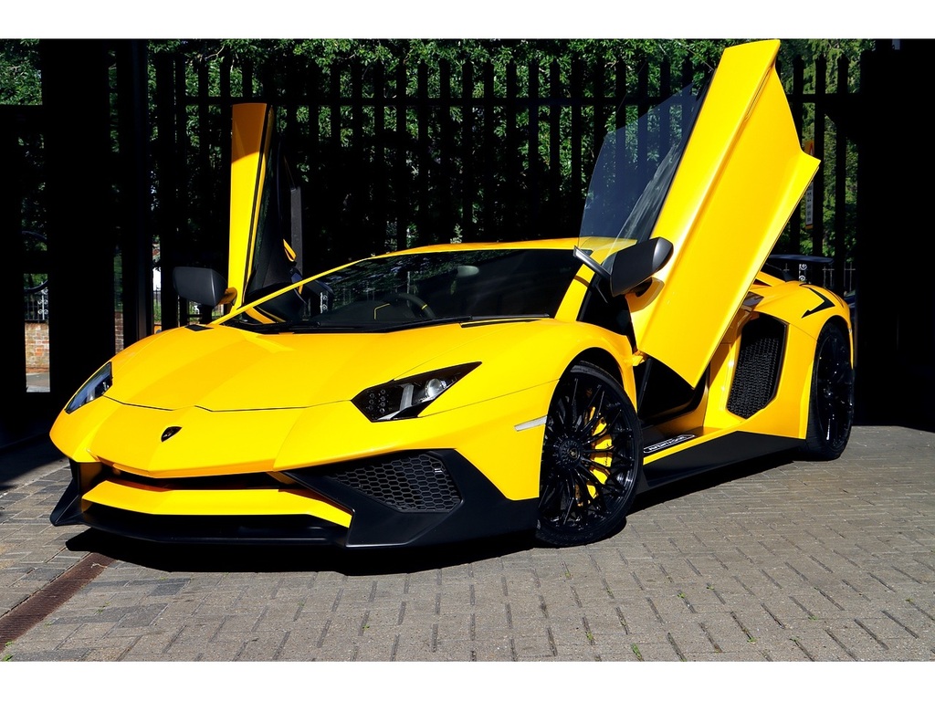 Lamborghini Aventador 6.5 V12 Lp 750-4 Superveloce Coupe Isr Yellow #3