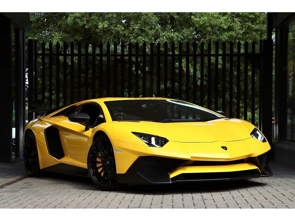 Lamborghini Aventador 6.5 V12 Lp 750-4 Superveloce Coupe Isr Yellow