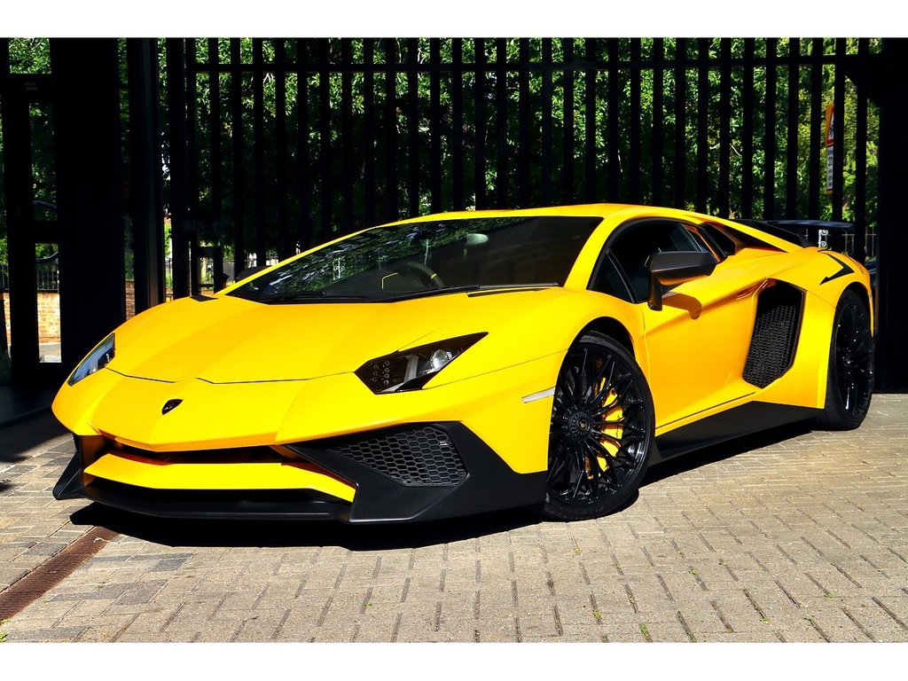 Lamborghini Aventador 6.5 V12 Lp 750-4 Superveloce Coupe Isr Yellow #2