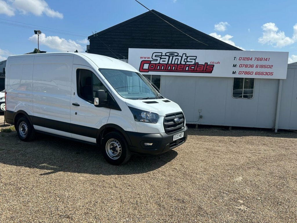 Ford Transit Custom 2.0 Ecoblue 105Ps H2 Leader Van White #1