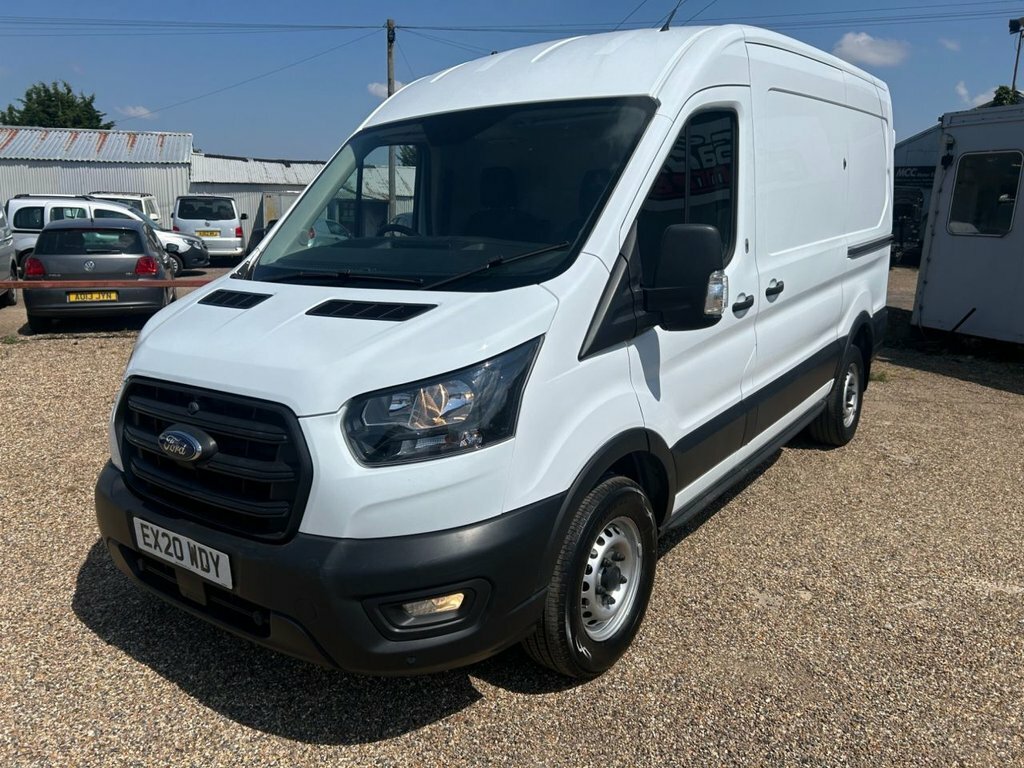 Ford Transit Custom 2.0 Ecoblue 105Ps H2 Leader Van White #2