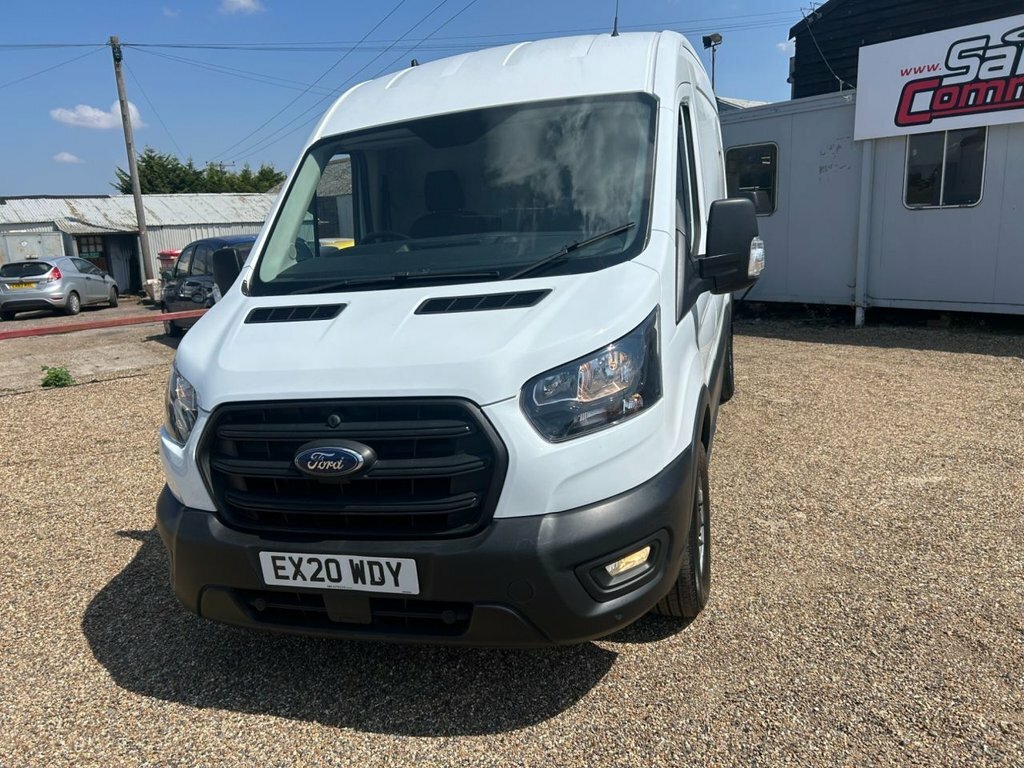 Ford Transit Custom 2.0 Ecoblue 105Ps H2 Leader Van White #3