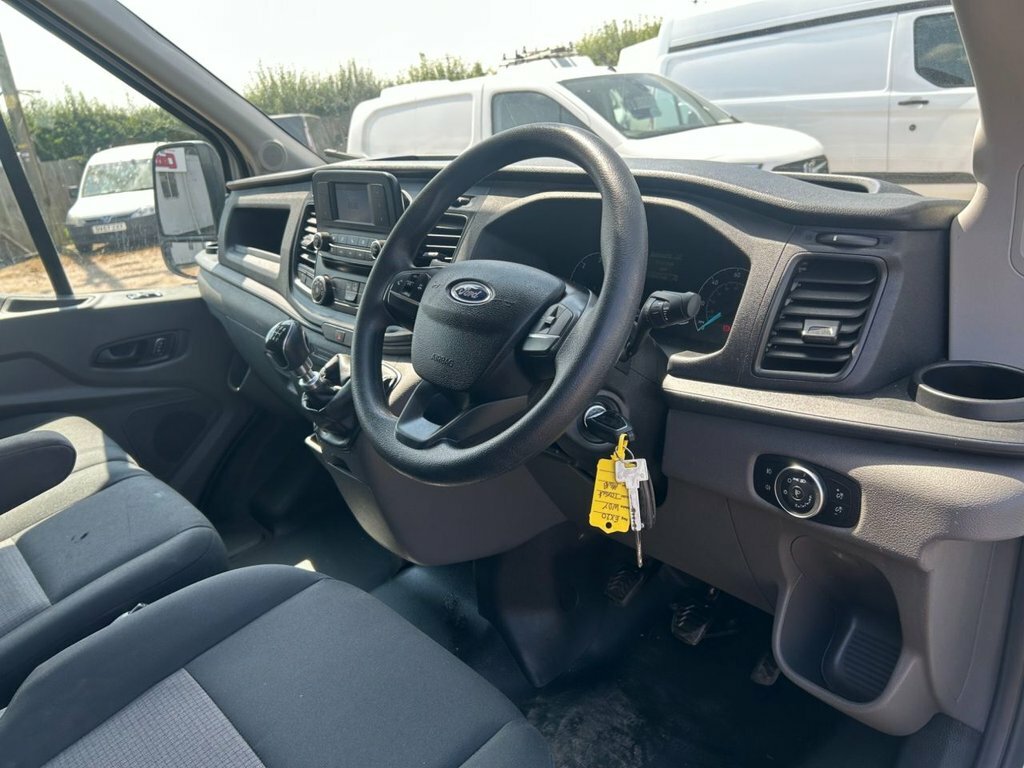 Ford Transit Custom 2.0 Ecoblue 105Ps H2 Leader Van White #11