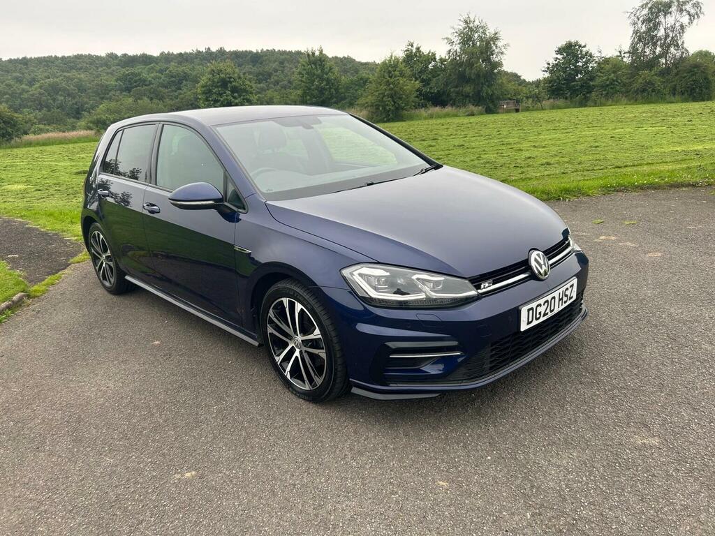 Volkswagen Golf Hatchback 2.0 Tdi R-line Edition Dsg Euro 6 Ss Blue