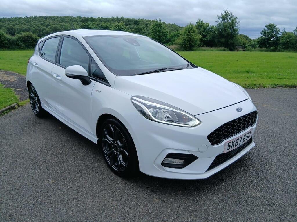 Ford Fiesta Hatchback 1.0T Ecoboost St-line Euro 6 Ss White