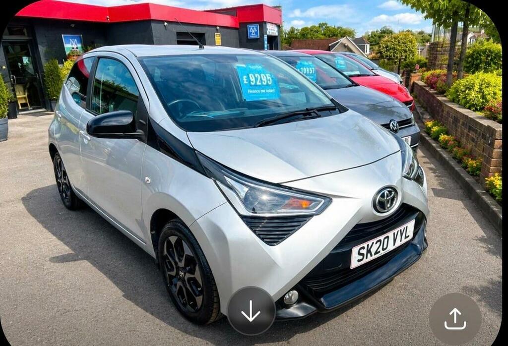 Toyota Aygo Hatchback 1.0 Vvt-i X-trend Euro 6 202020 Silver
