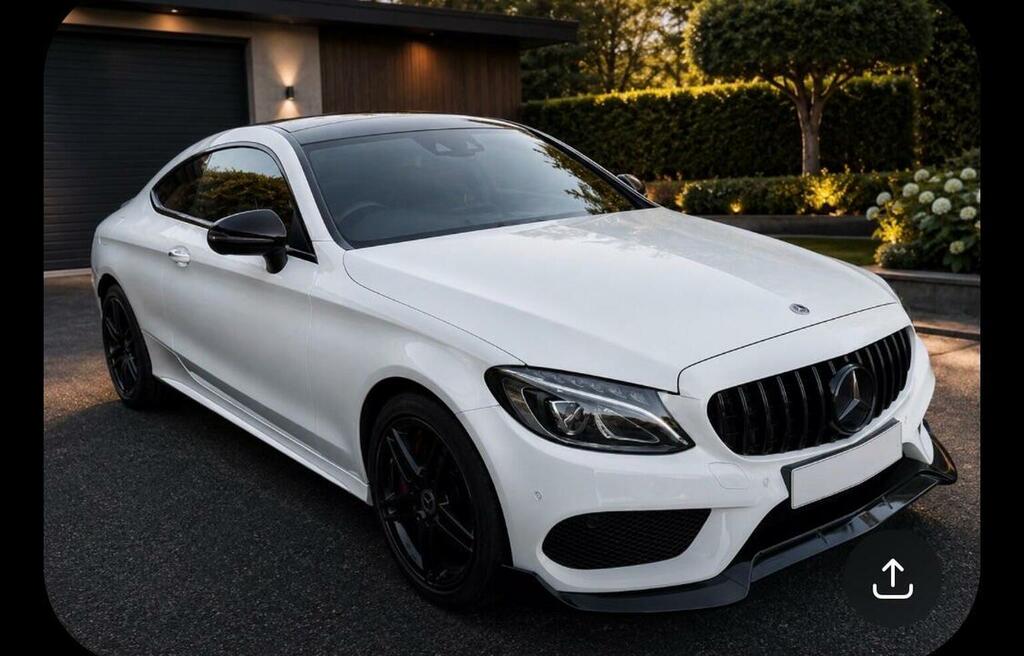 Mercedes-Benz C Class Coupe 2.1 C250d Amg Line Premium Plus G-tronic White
