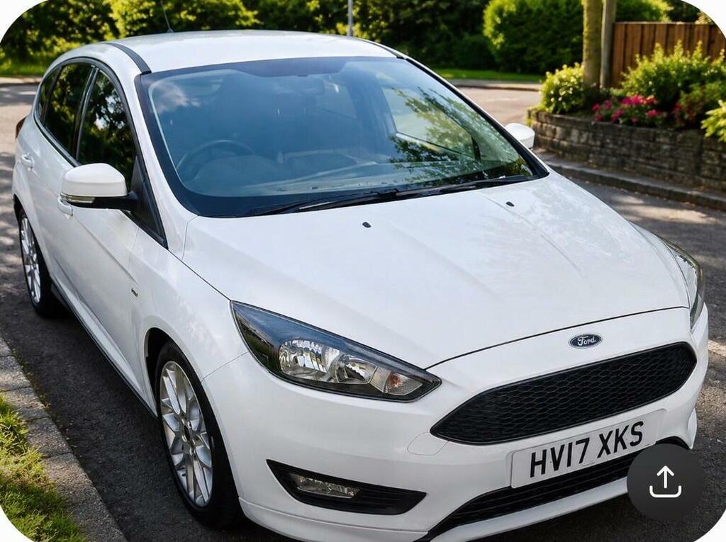 Ford Focus 1.5 Tdci St-line Euro 6 Ss White