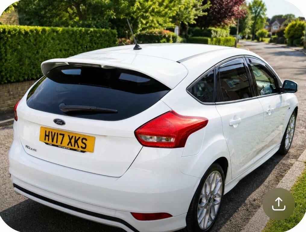 Ford Focus 1.5 Tdci St-line Euro 6 Ss White #2