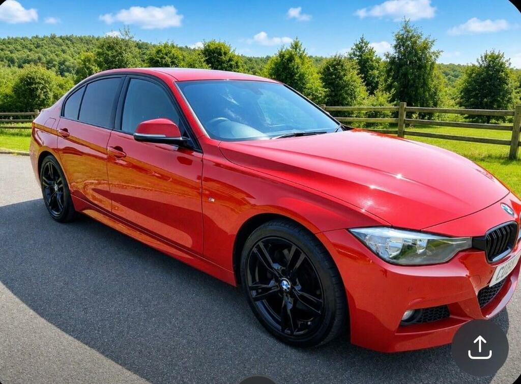 BMW 3 Series Saloon 3.0 330D M Sport Euro 6 Ss 201 Red