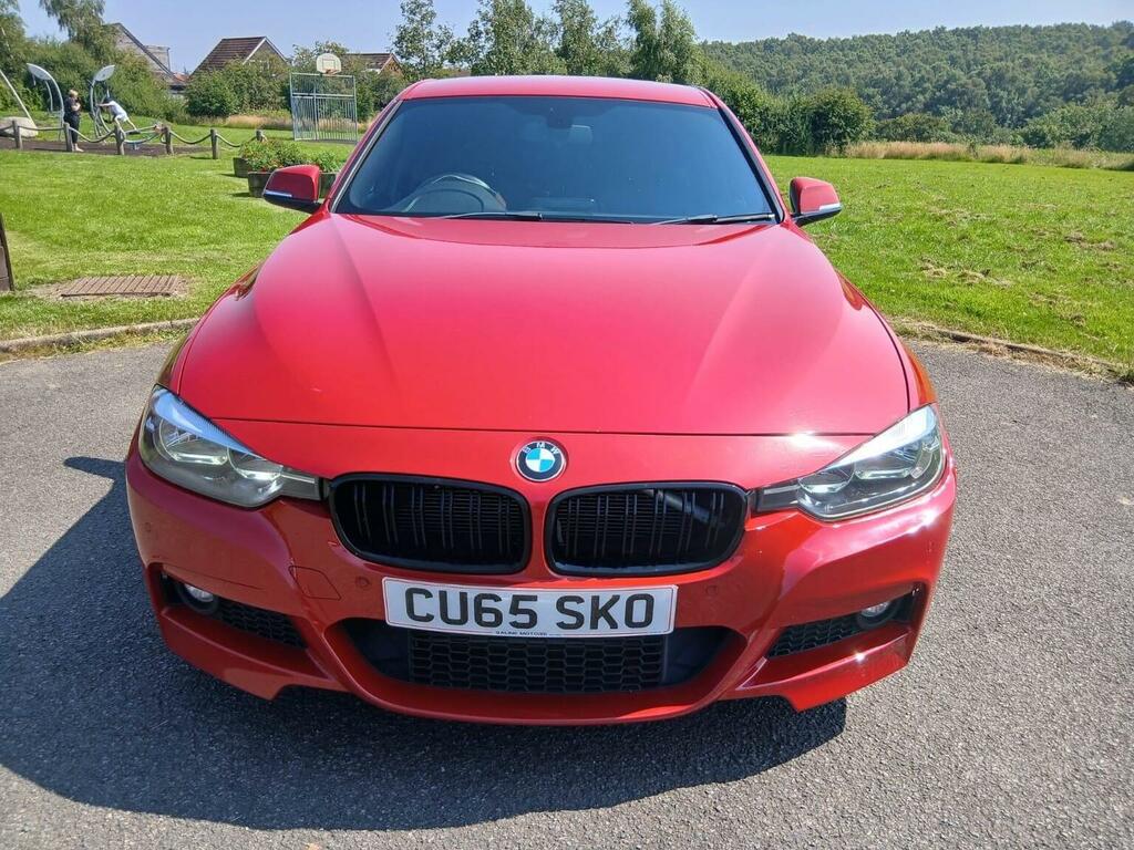 BMW 3 Series Saloon 3.0 330D M Sport Euro 6 Ss 201 CU65SKO Red #2