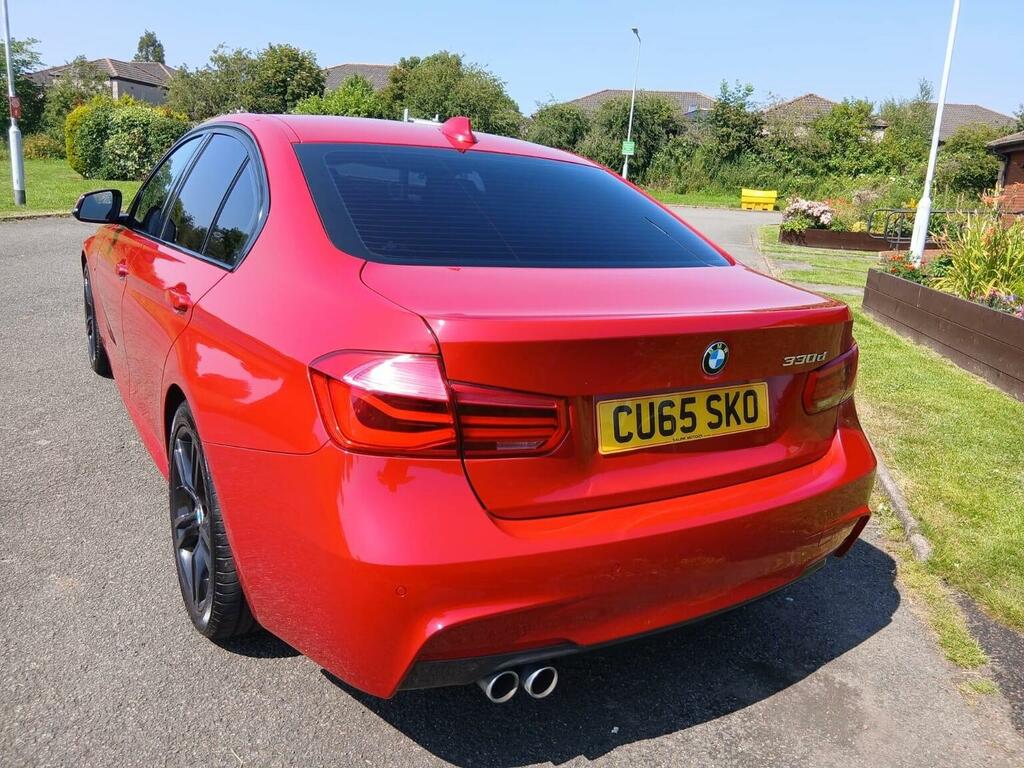 BMW 3 Series Saloon 3.0 330D M Sport Euro 6 Ss 201 CU65SKO Red #6