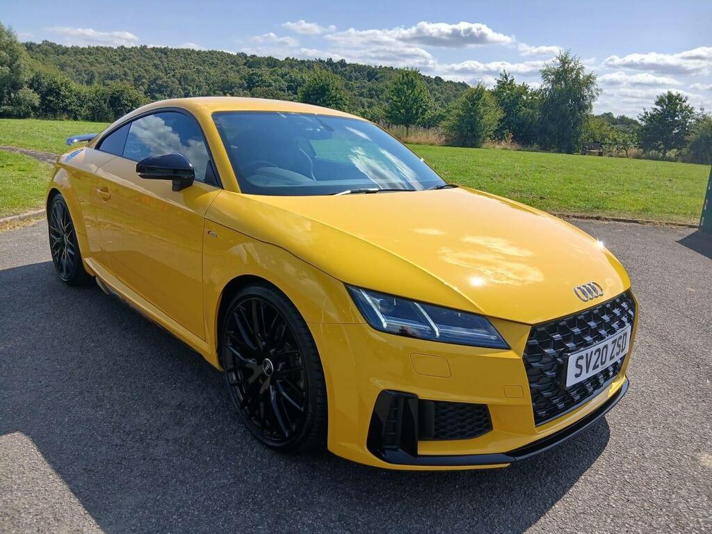 Audi TT 2.0 Tfsi 40 Black Edition S Tronic Euro 6 Ss Yellow