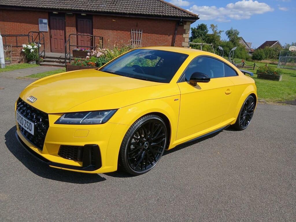 Audi TT 2.0 Tfsi 40 Black Edition S Tronic Euro 6 Ss Yellow #5