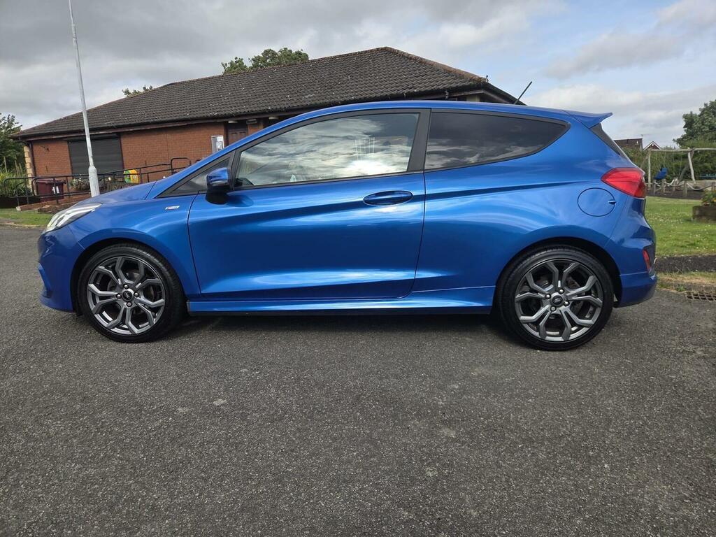 Ford Fiesta Hatchback 1.0T Ecoboost St-line Euro 6 Ss SE19KHC Blue #6